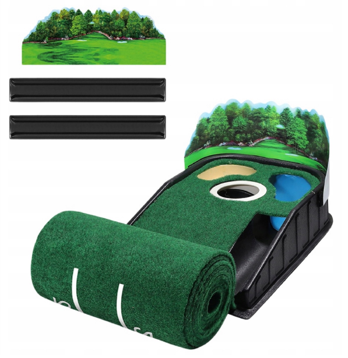 Jedinečná golfová tréningová podložka
